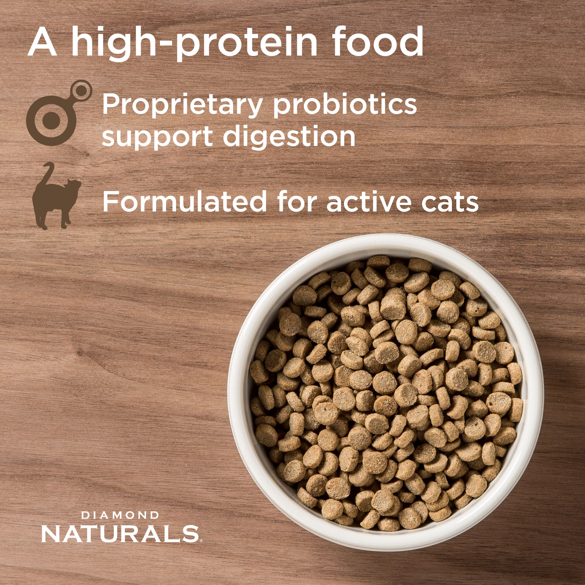 diamond naturals active cat food